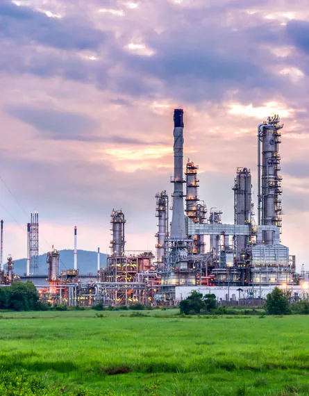 Motores elétricos usados ​​em processamento químico