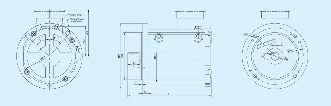 IE5 Water Cooled PMSM